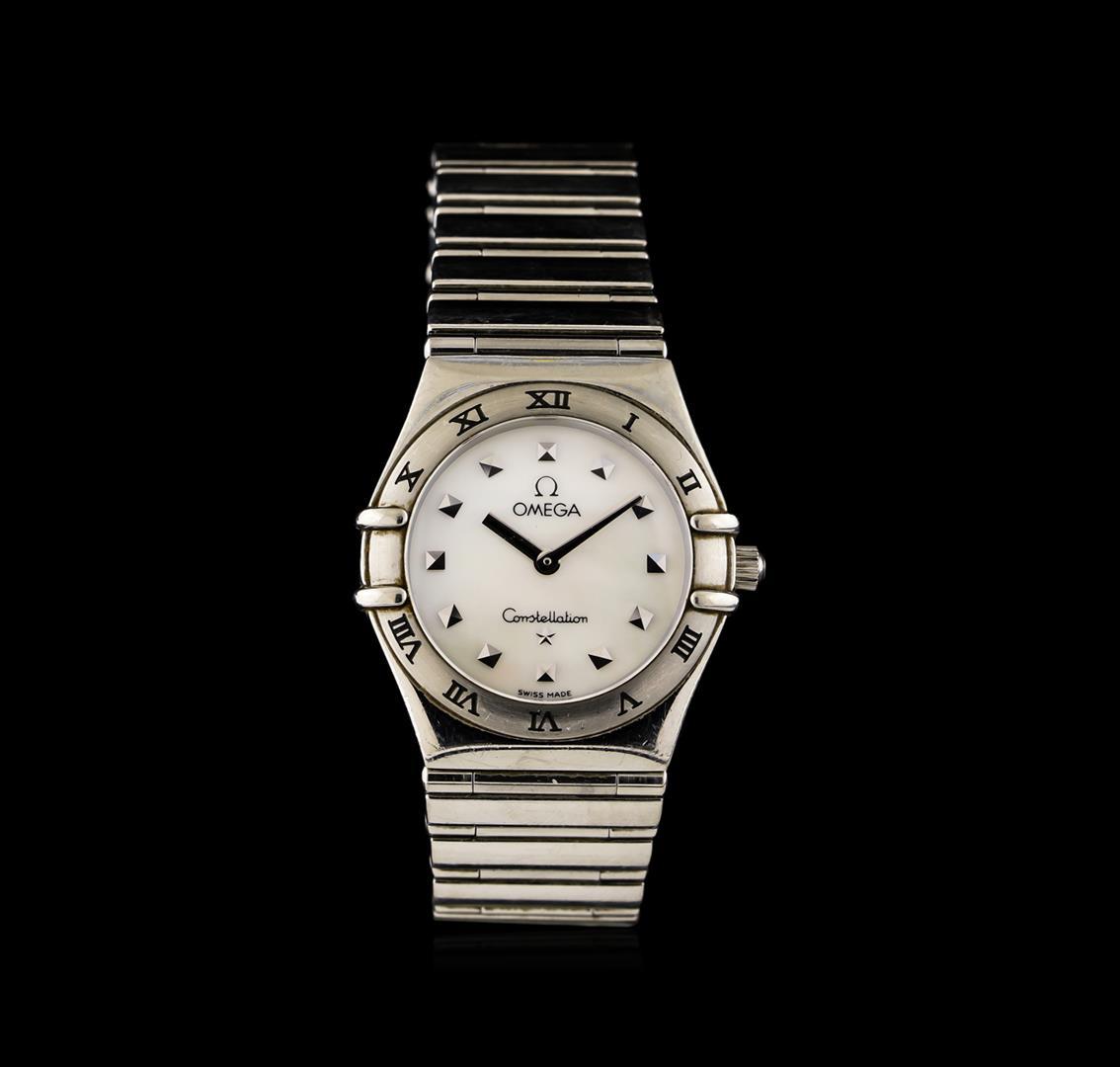 Omega Stainless Steel Constellation Ladies Watch