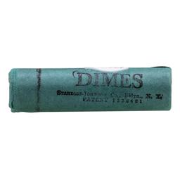 Roll of (50) 1964 Brilliant Uncirculated Roosevelt Dimes