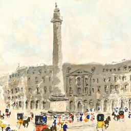 Place Vendome by Huchet, Urbain