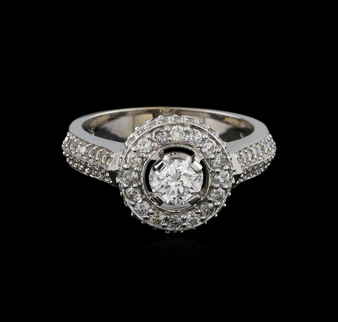 1.01 ctw Diamond Ring - 14KT White Gold