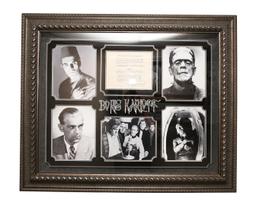 Boris Karloff Autographed Collage