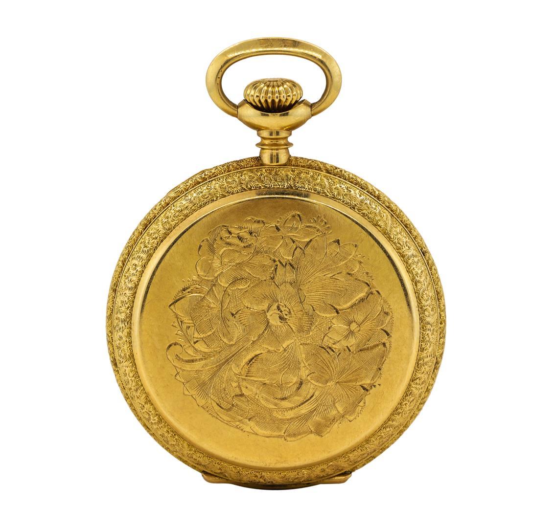 Vintage Waltham Pocket Watch - 14KT Yellow Gold