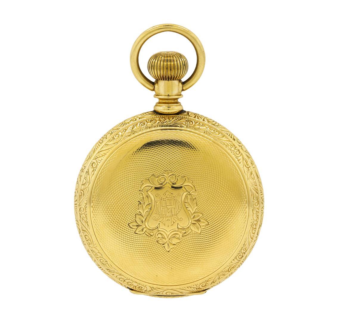 Antique Hampden Watch Co. Pocket Watch - 14KT Yellow Gold