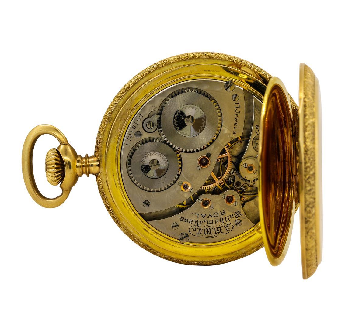 Vintage Waltham Pocket Watch - 14KT Yellow Gold