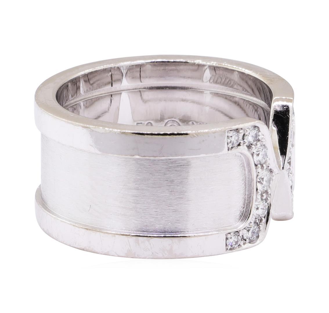 0.24 ctw Diamond Band - 18KT White Gold