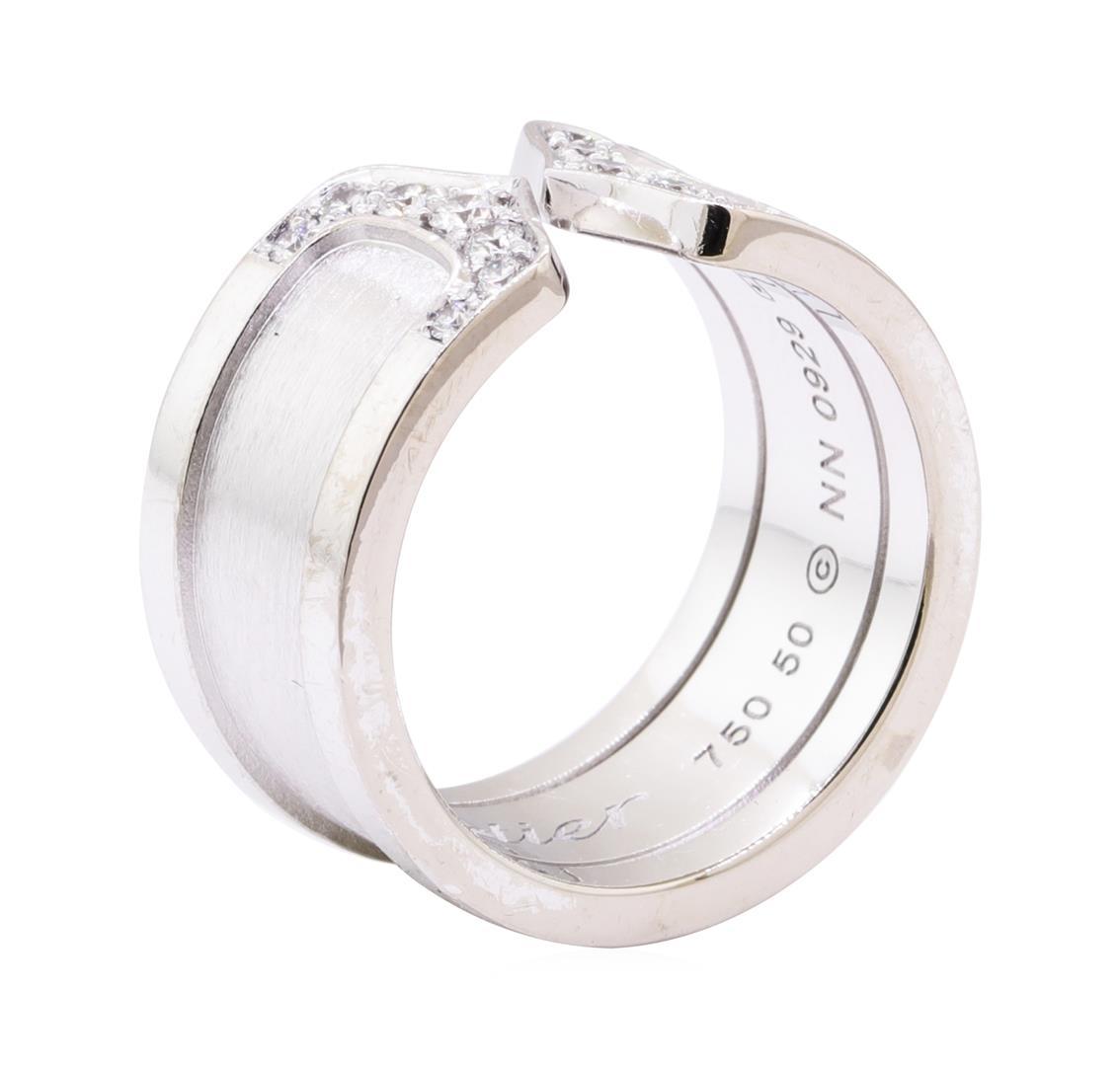 0.24 ctw Diamond Band - 18KT White Gold