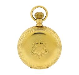 Antique Hampden Watch Co. Pocket Watch - 14KT Yellow Gold