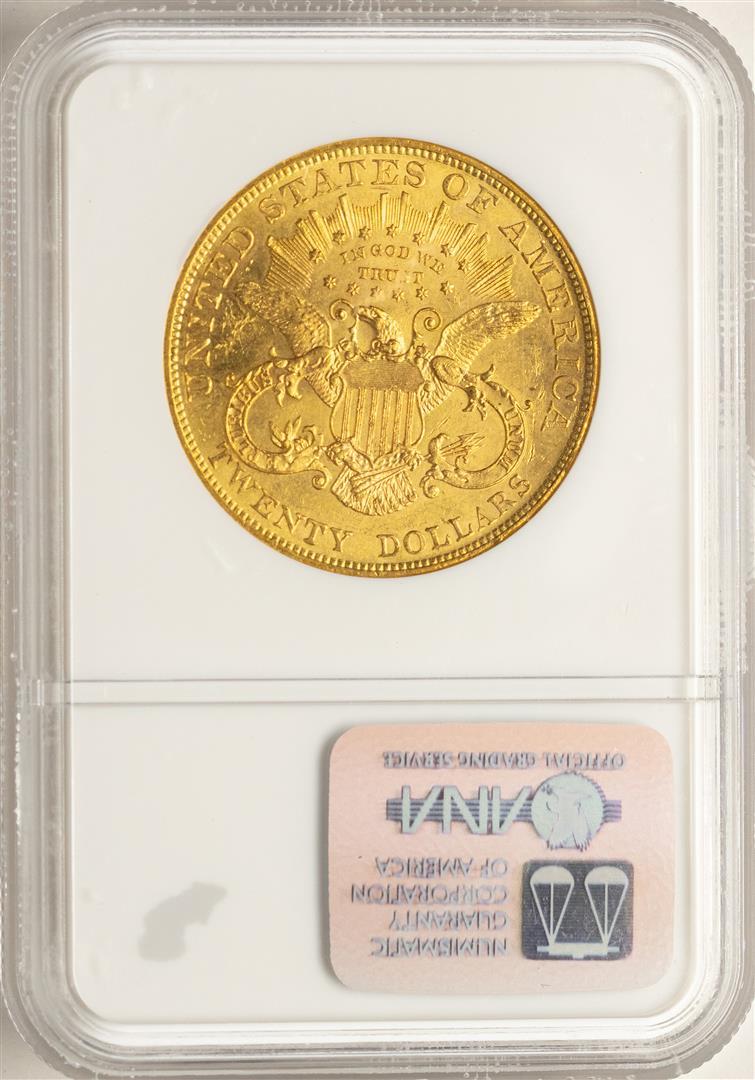 1904 $20 Liberty Head Double Eagle Gold Coin NGC MS62