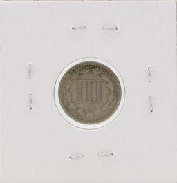 1879 Three Cent Nickel Coin