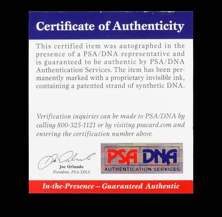 Autographed Pete Rose Helmet PSA Certified