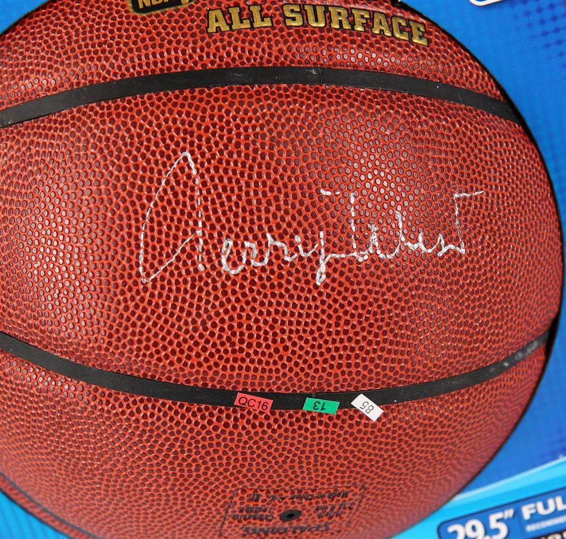 PSA Certified Jerry West Autographed Basketball