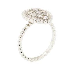 0.62 ctw Diamond Ring - 14KT White Gold