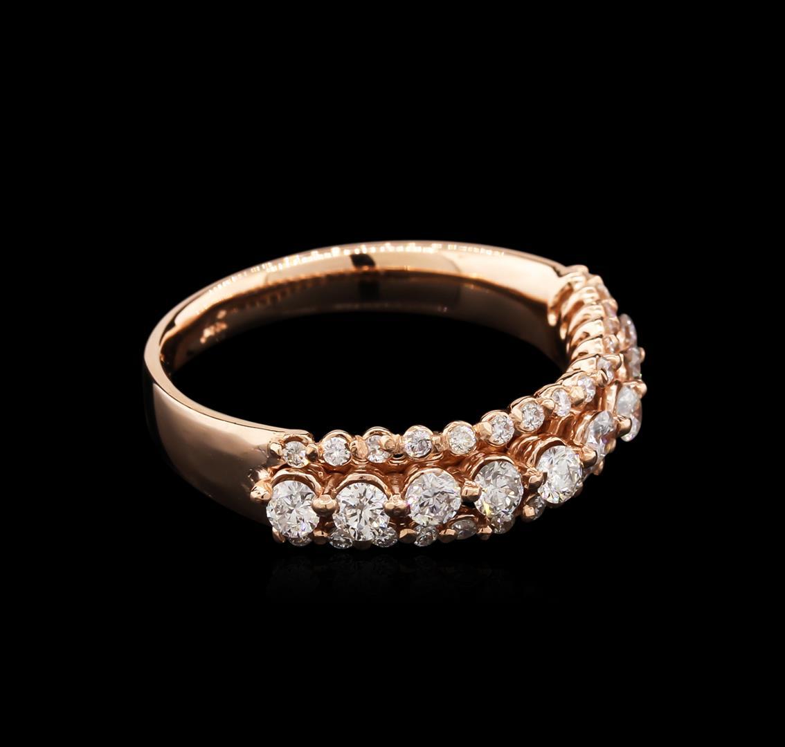 0.85 ctw Diamond Ring - 14KT Rose Gold