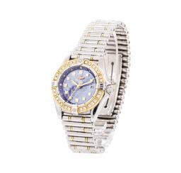 Breitling 0.50 ctw Diamond Callisto Wristwatch - Stainless Steel and 18KT Yellow