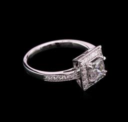 1.07 ctw Diamond Ring - 14KT White Gold