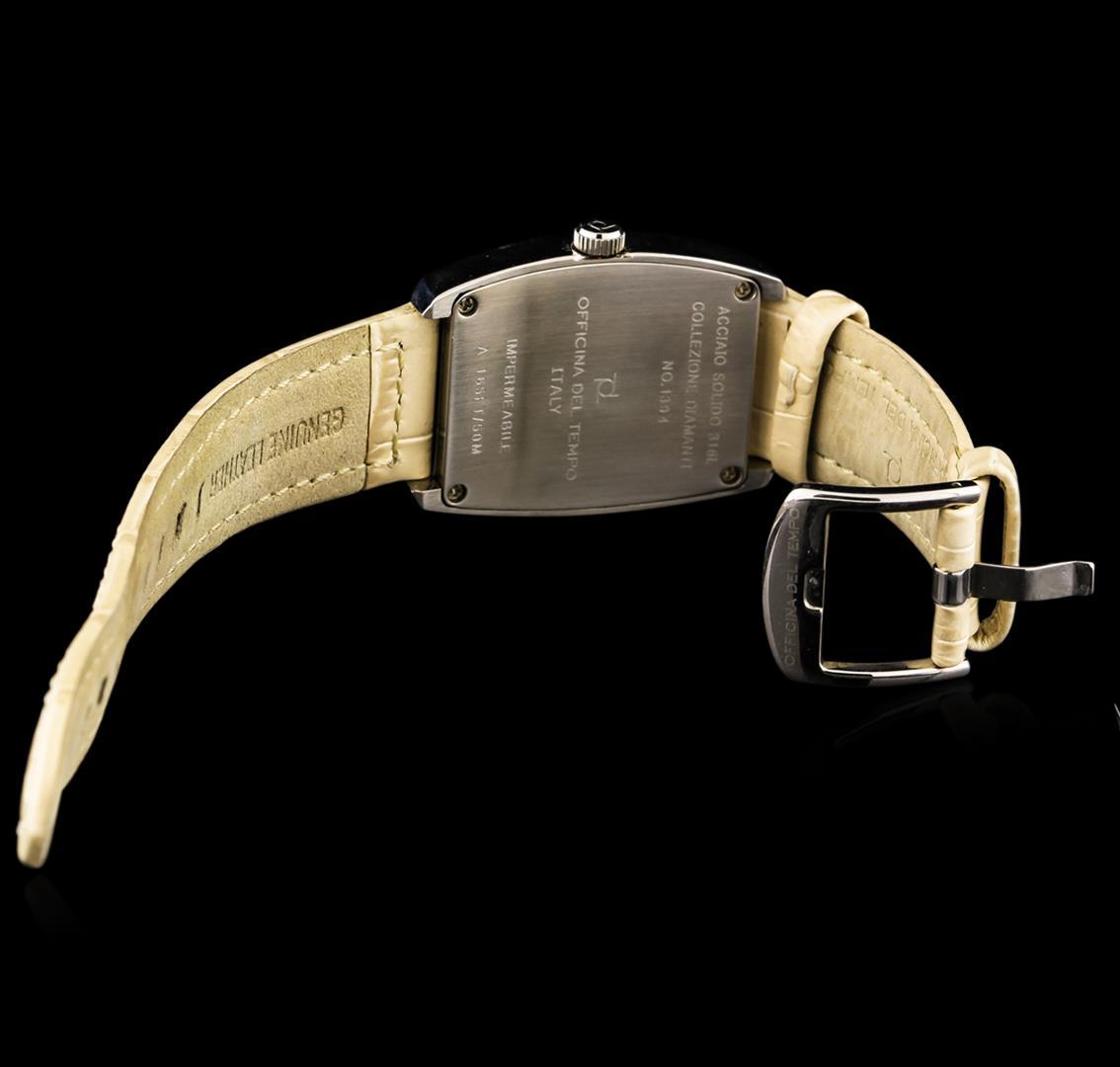 Officina Del Tempo Collezione Diamanti Tonneau Watch