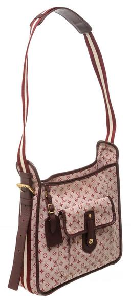 Louis Vuitton Burgundy Mini Monogram Canvas Leather Besace Mary Kate Crossbody B