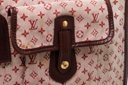 Louis Vuitton Burgundy Mini Monogram Canvas Leather Besace Mary Kate Crossbody B