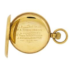Antique Pocket Watch - 14KT Yellow Gold
