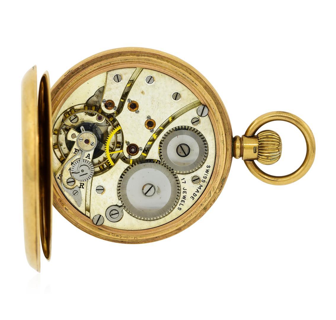 Antique Pocket Watch - 14KT Yellow Gold