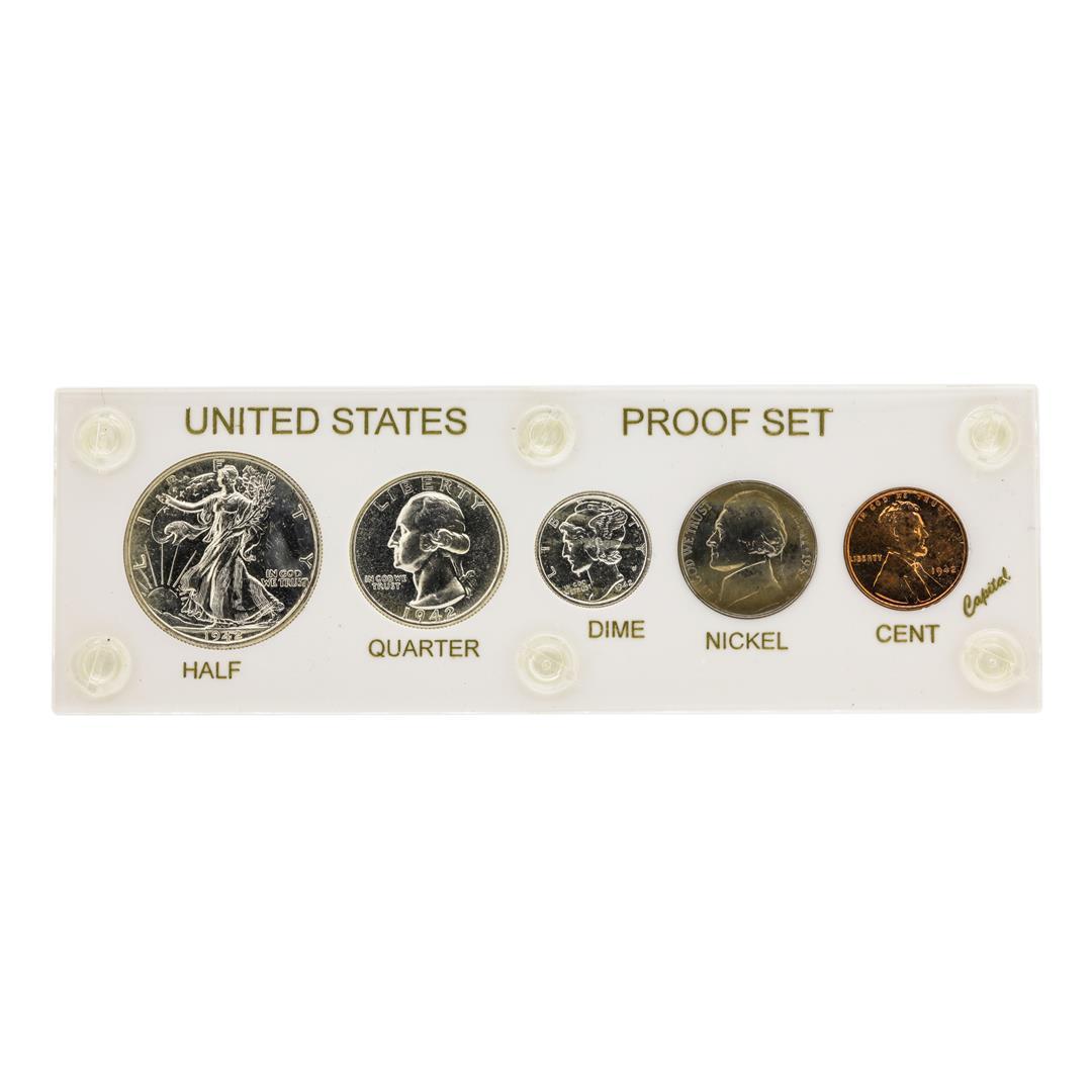 1942 (5) Coin Proof Set