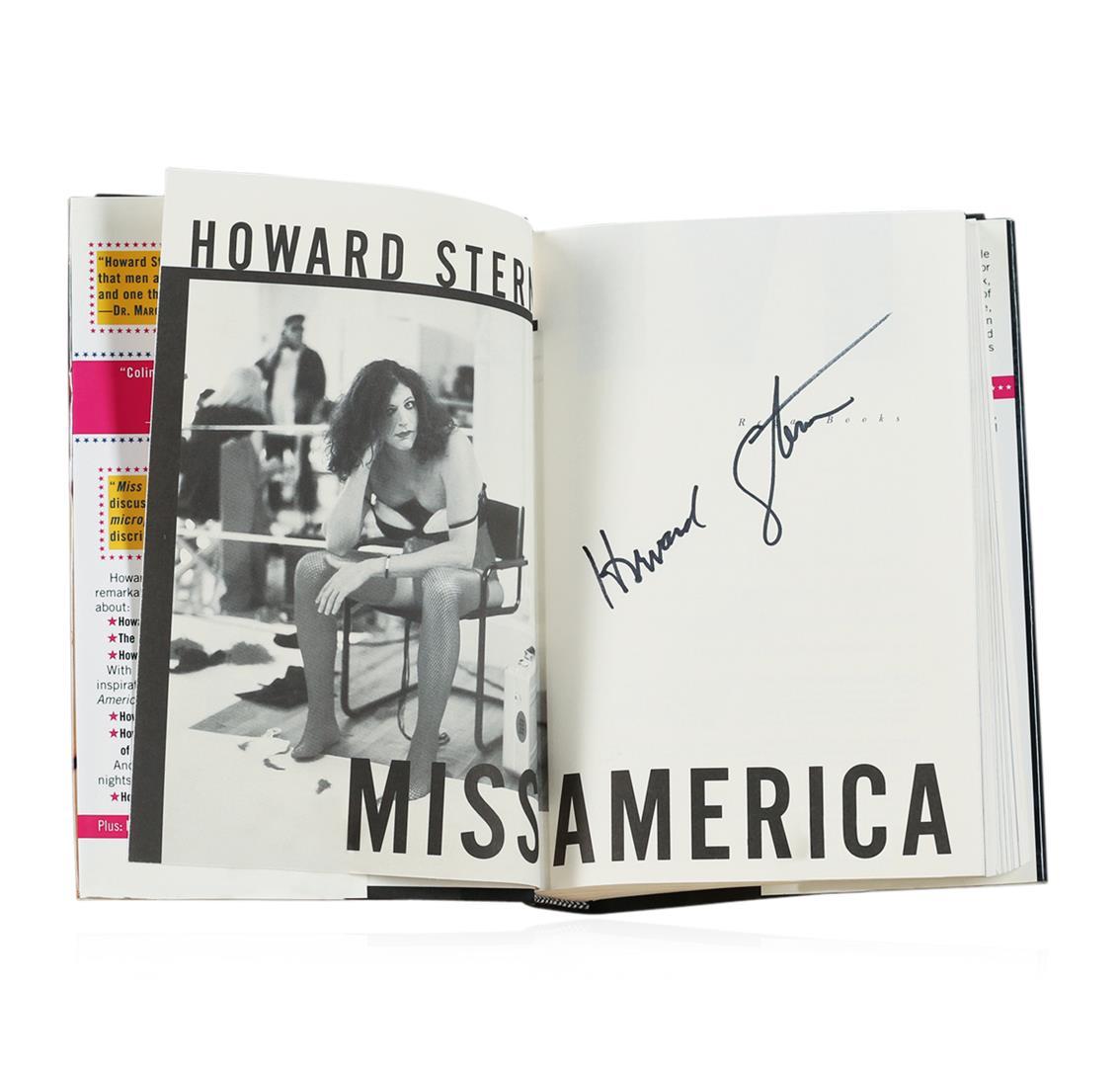 Signed Copy of Miss America by Howard Stern