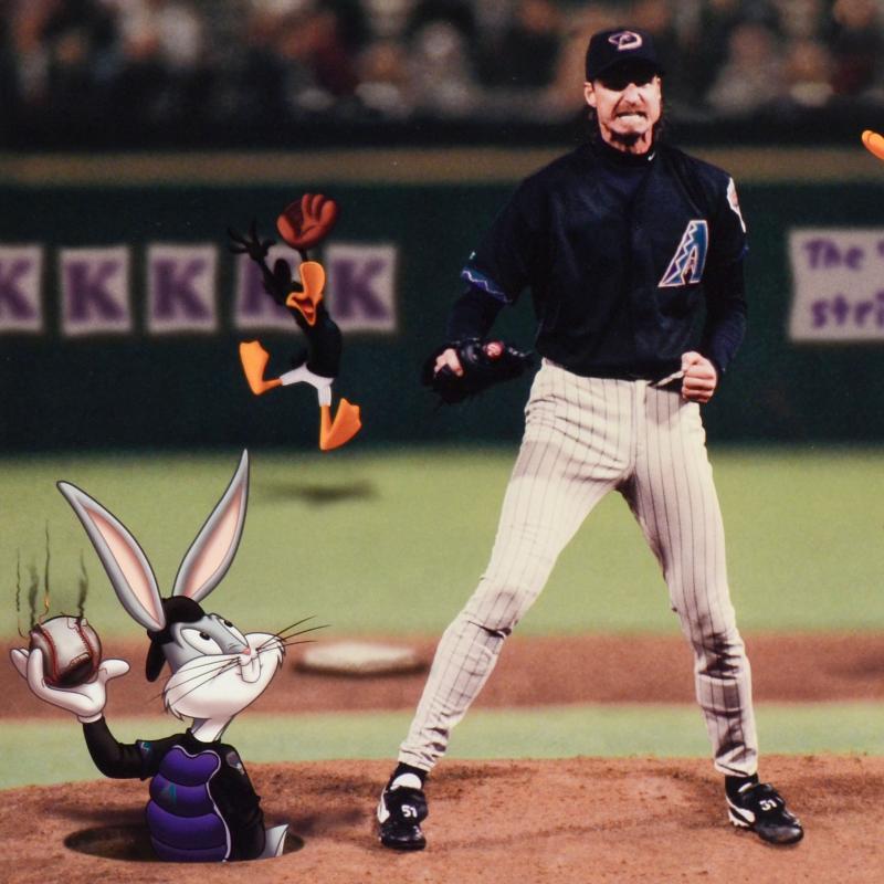 Randy Johnson (Signed) by Looney Tunes