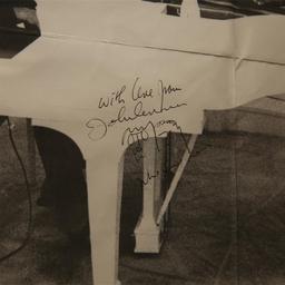 John Lennon Autographed Poster