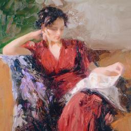 Resting Time by Pino (1939-2010)