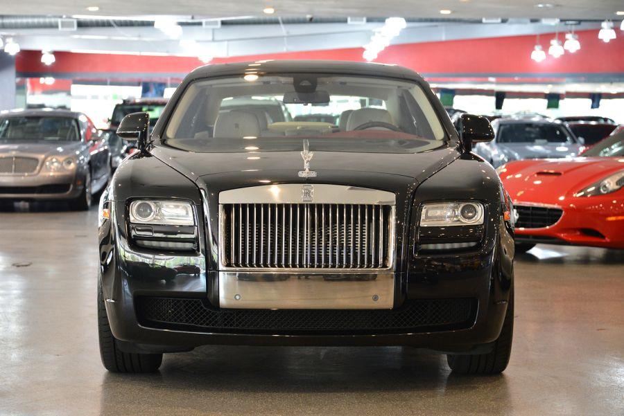 2013 Black Rolls-Royce Ghost Ghost Sedan