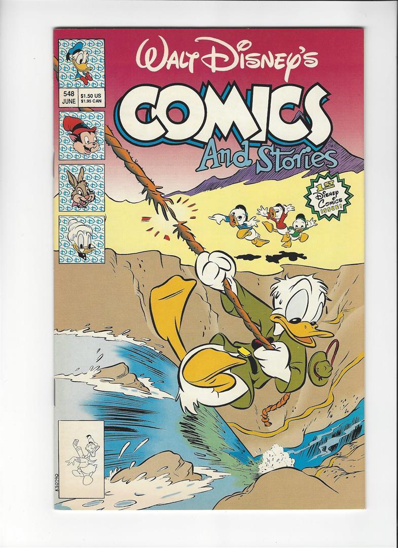 Walt Disneys Comics and Stories Issue #548 by Disney Comics
