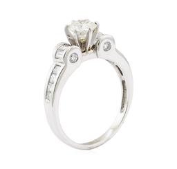 1.59 ctw Diamond Ring - 14KT White Gold