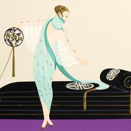 Salon by Erte (1892-1990)