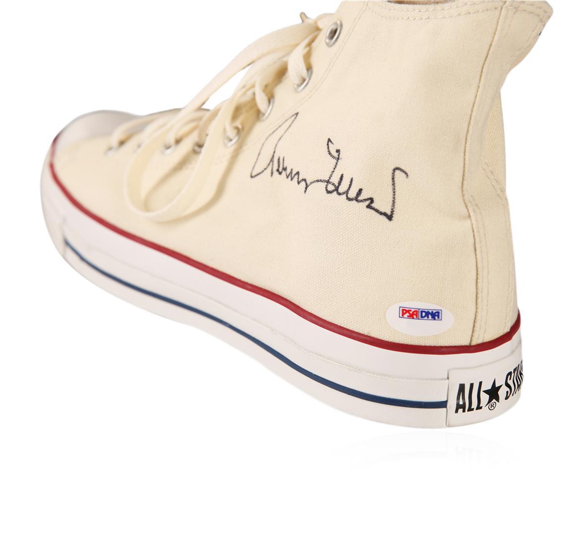 PSA Certified Jerry West Autographed Shoe