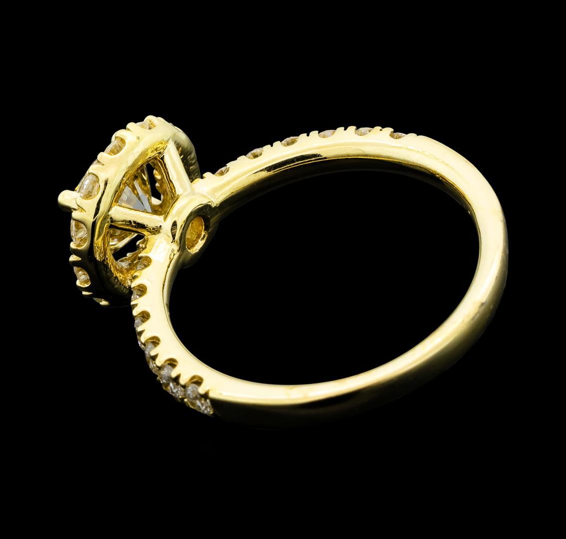 1.66 ctw Diamond Ring - 14KT Yellow Gold