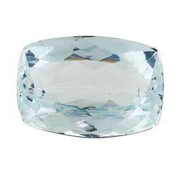 3.50 ct.Natural Rectangle Cushion Cut Aquamarine