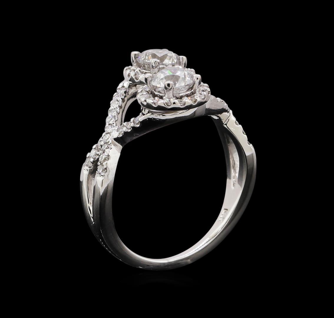 1.47 ctw Diamond Ring - 14KT White Gold