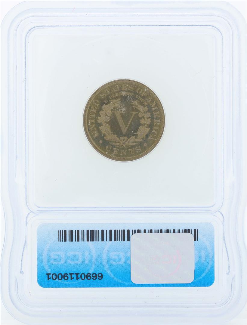 1885 Liberty Head Proof Nickel Coin ICG PR63 Laminated