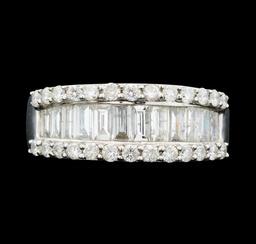 1.95 ctw Diamond Band - 14KT White Gold