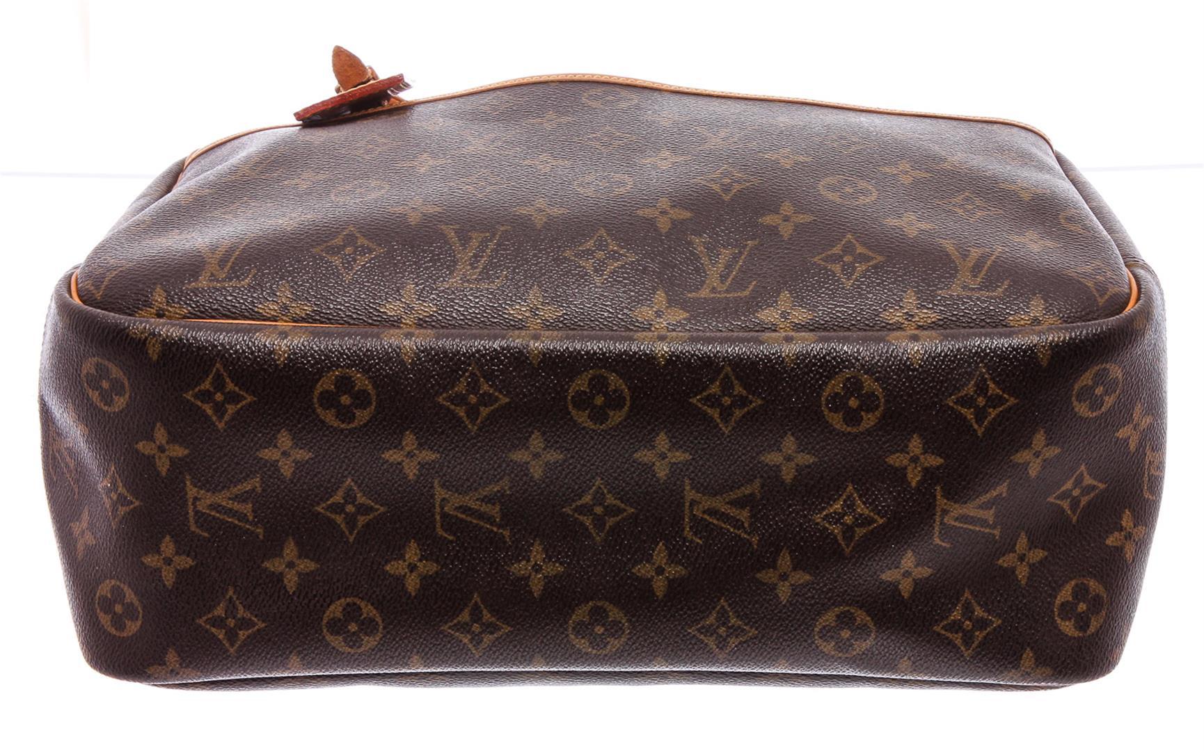 Louis Vuitton Monogram Canvas Leather Deauville Doctor Bag