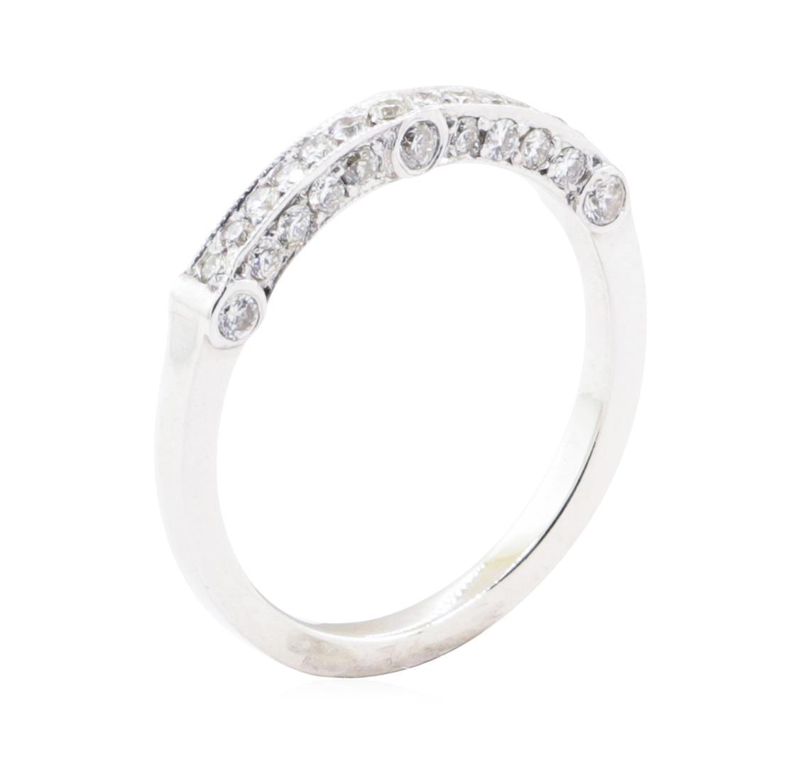 0.70 ctw Diamond Ring - 14KT White Gold