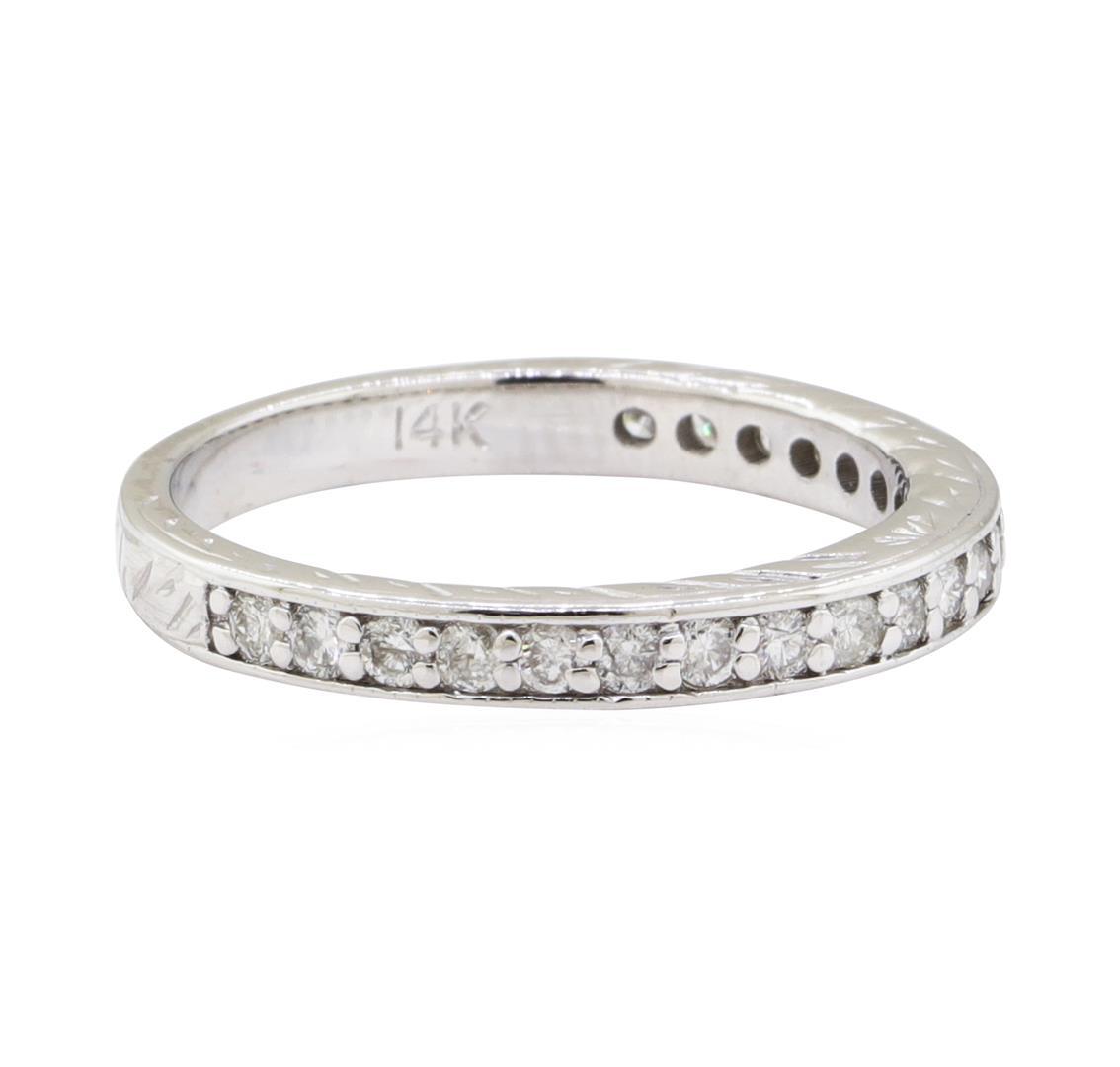 0.40 ctw Diamond Ring - 14KT White Gold