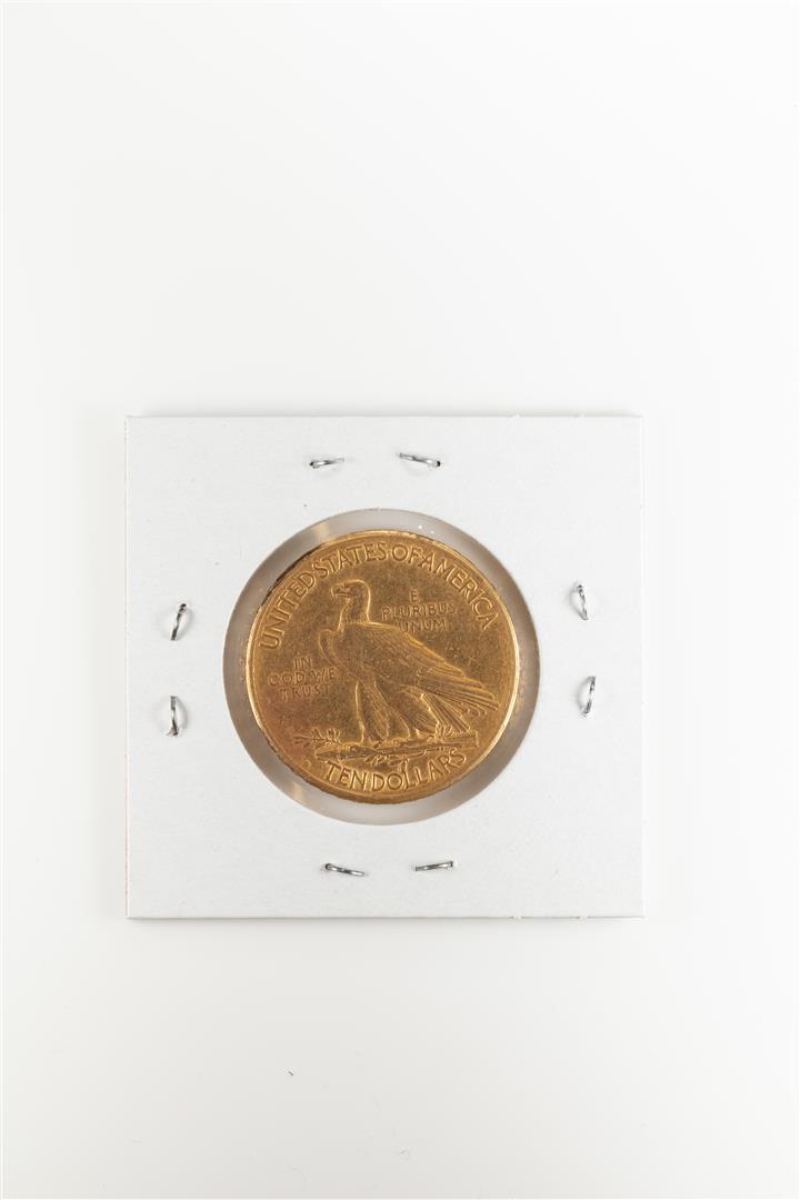 1914-D $10 Indian Head Eagle Gold Coin