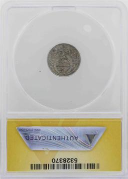 1669 Germany-Silesia Leopold 3 Pfennig Coin ANACS MS60
