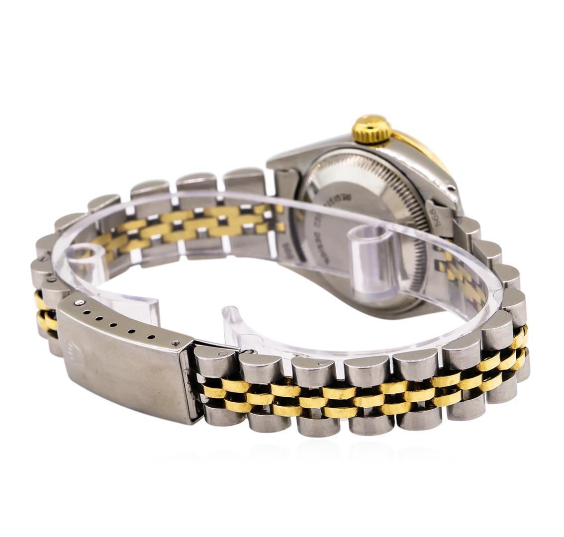 Rolex 14KT Two-Tone Diamond DateJust Ladies Watch