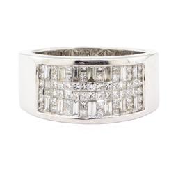 1.07 ctw Diamond Ring - 18KT White Gold