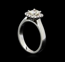 0.72 ctw Diamond Ring - 14KT White Gold