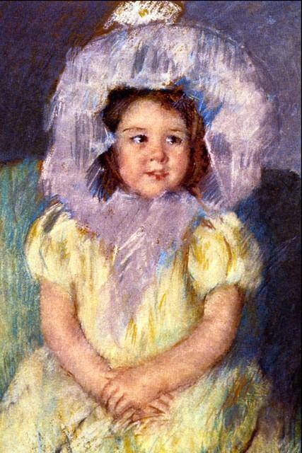 Mary Cassatt - Margo In White