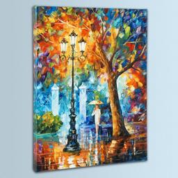 Leonid Afremov (1955-2019) "Night Aura" Limited Edition Giclee on Canvas, Number