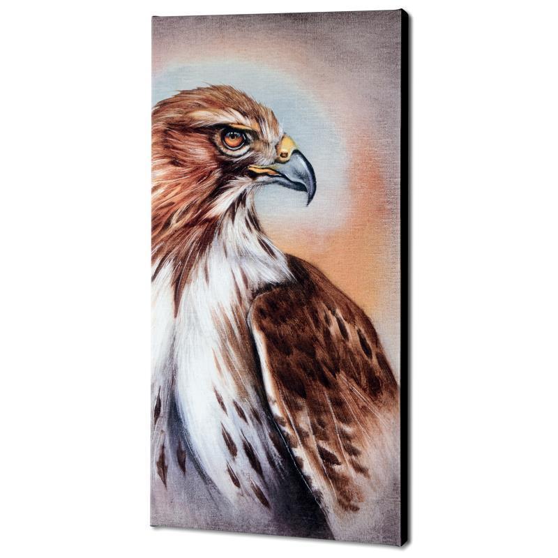 "American Redtail Hawk" Limited Edition Giclee Gallery Wrapped Canvas on Canvas